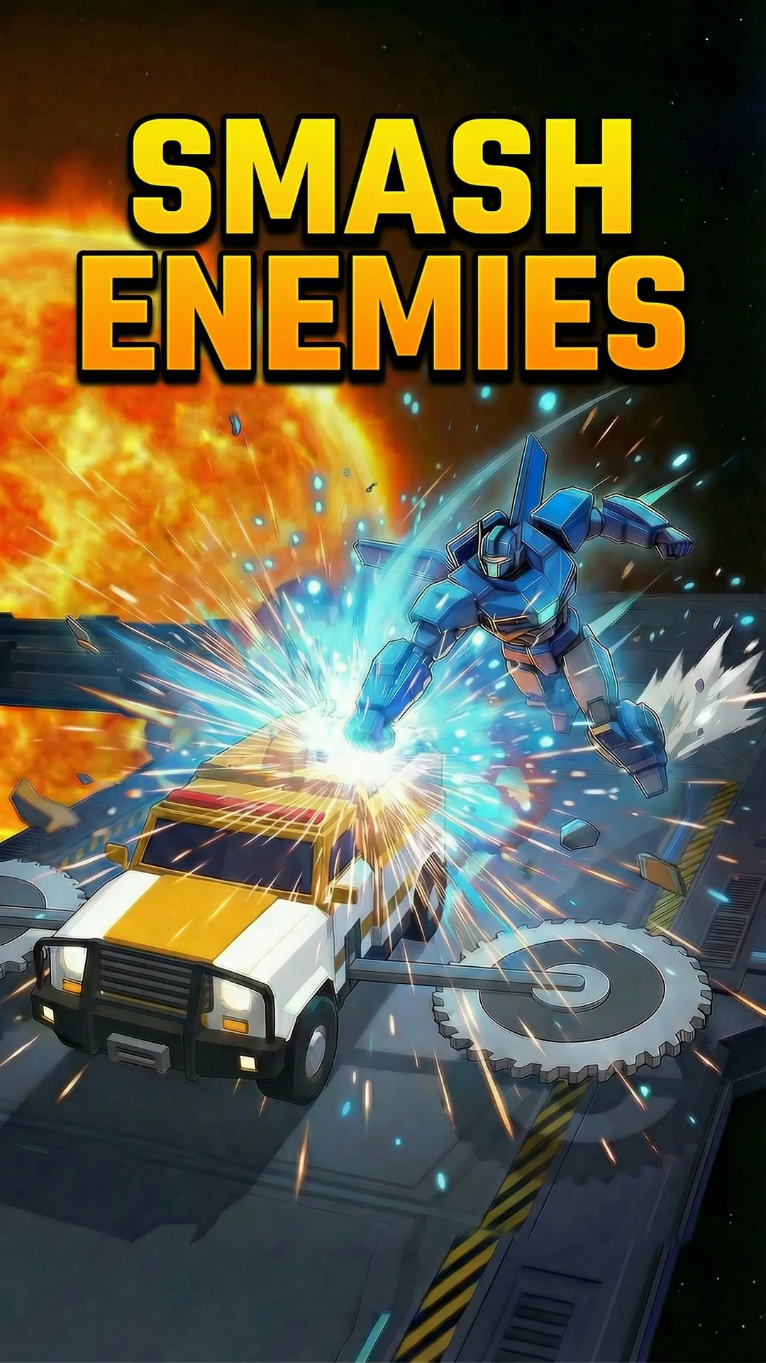 Mecha Run Car Dash screenshot